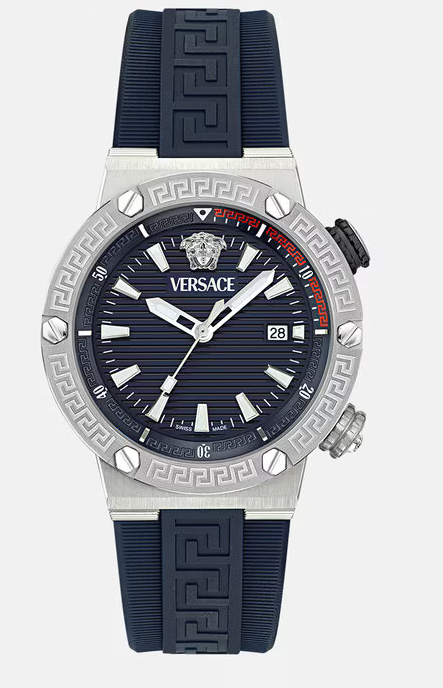 Review Fake Versace Greca Logo Diver Watch PVE8G001-P0024 luxury watch